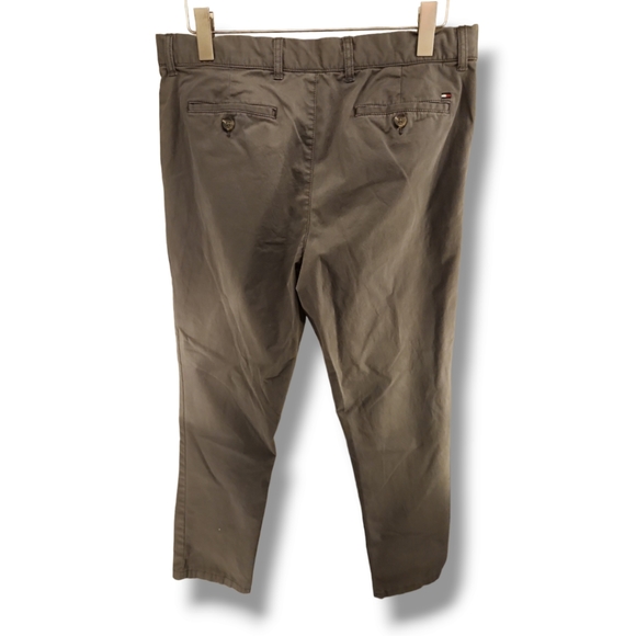 Tommy Hilfiger grey chinos 34 32 - Picture 2 of 3